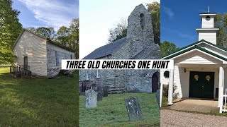 Treasure Hunting - Metal Detecting Three Old Churches From The 1800s