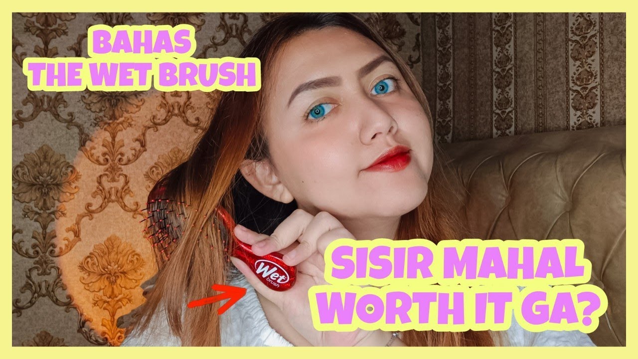 [Review] Sisir Mahal Worth It Ga? | The Wet Brush Mini Disney Princess Detangler | Khansamanda