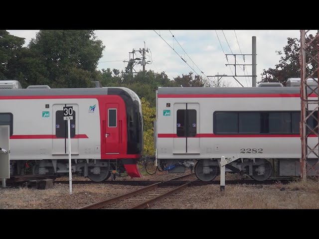 120【その他・名鉄・甲種輸送】2200系2231F2232F特別車 ダイヤモンド