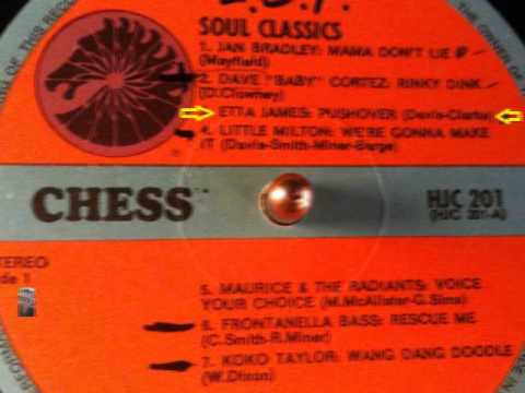 Etta James Pushover Next Door To The Blues Etta James Pushover Next Door To The Blues