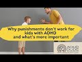 What works better than punishments for kids with ad addude  ryan wexelblatt