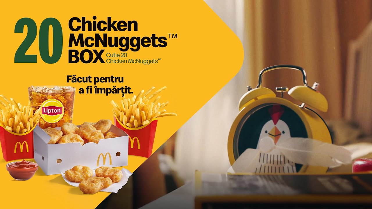 McDonald's: 20 Chicken McNuggets Box - YouTube