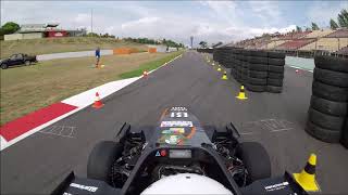 TUfast eb018 1st Place  Formula Student Spain AutoX 2018