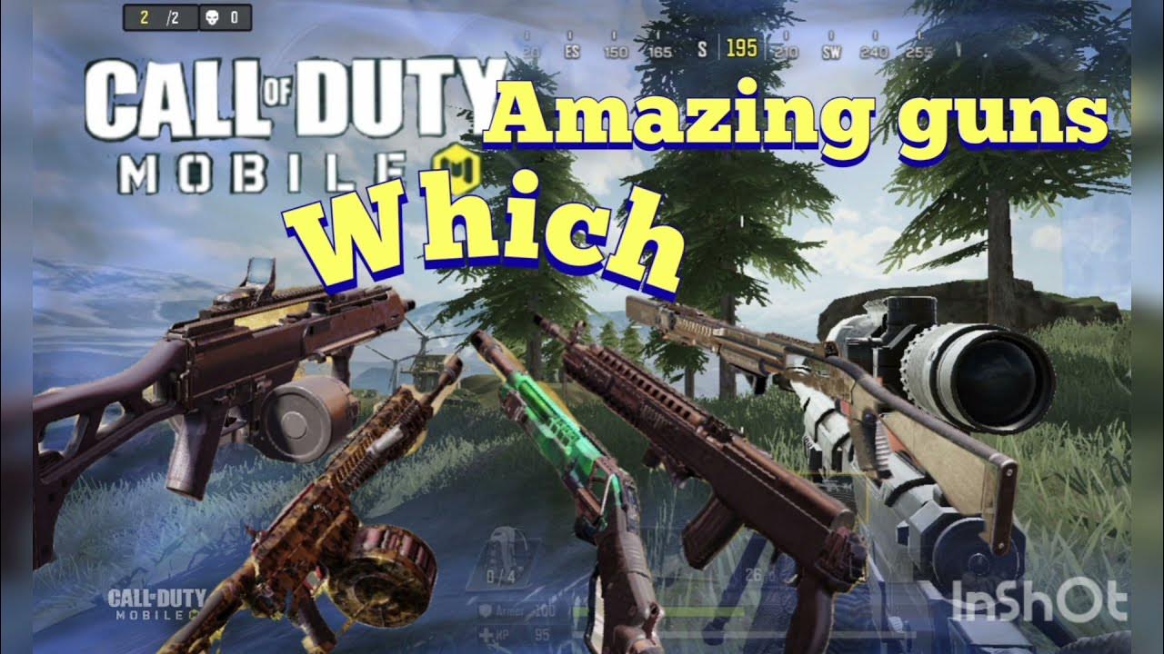 The best guns Call of Duty Mobile YouTube