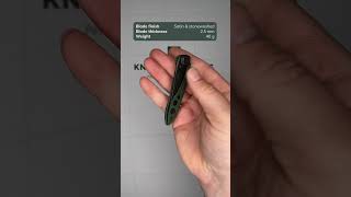 Leatherman Skeletool Knife KBx 833608 OD Green, partially serrated pocket knife