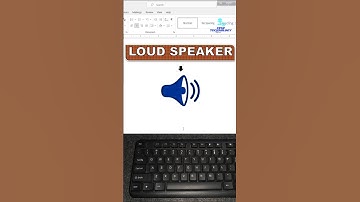 "Insert Speaker Icon in MS Word in 5 Seconds!"  #shorts #youtubeshorts #viral #trending #msword #pc