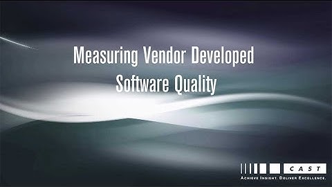 Measuring IT Vendor