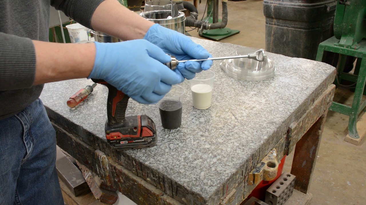 Mixing Container Open Open Container Mixing - YouTube