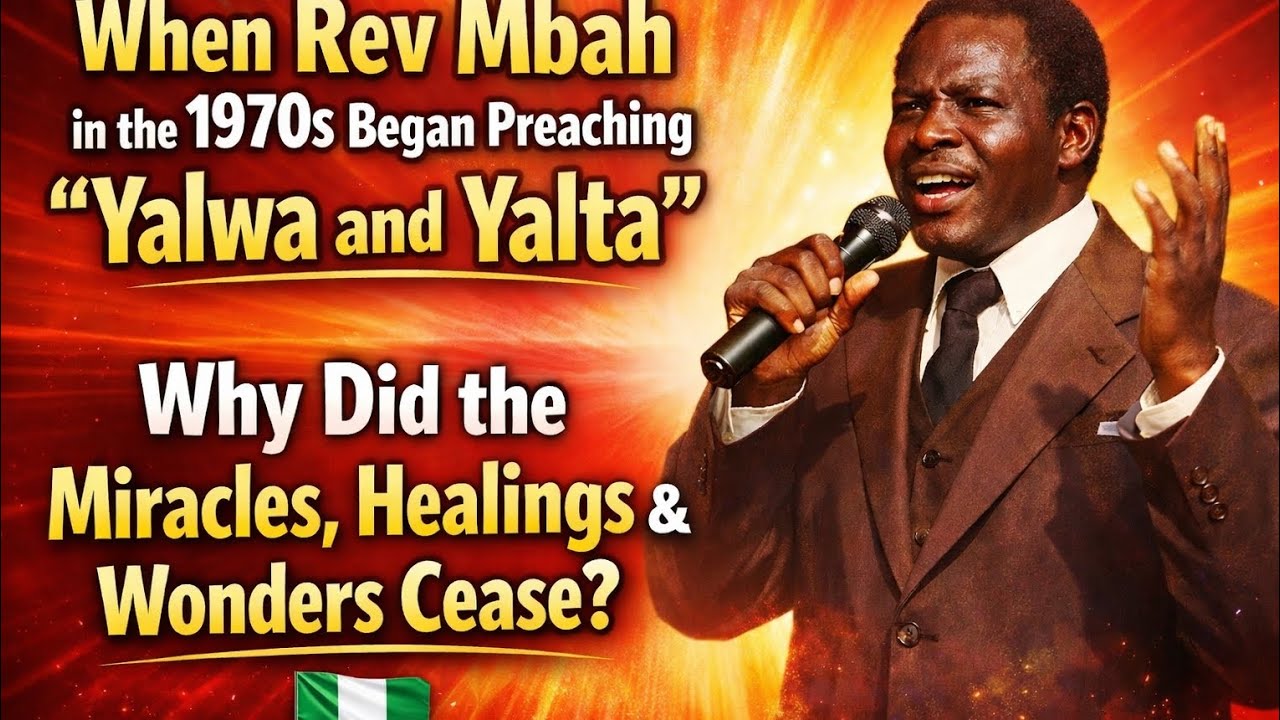 Rev Mbah 1970s:Why Did The Miracles, Healings and wonders Cease?(Part 2)