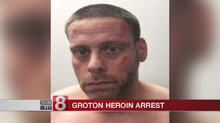 New York man arrested in Groton for allegedly selling heroin