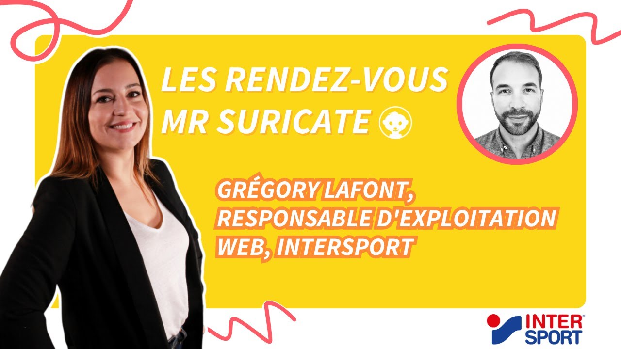 Grégory Lafont, responsable d’exploitation web chez Intersport