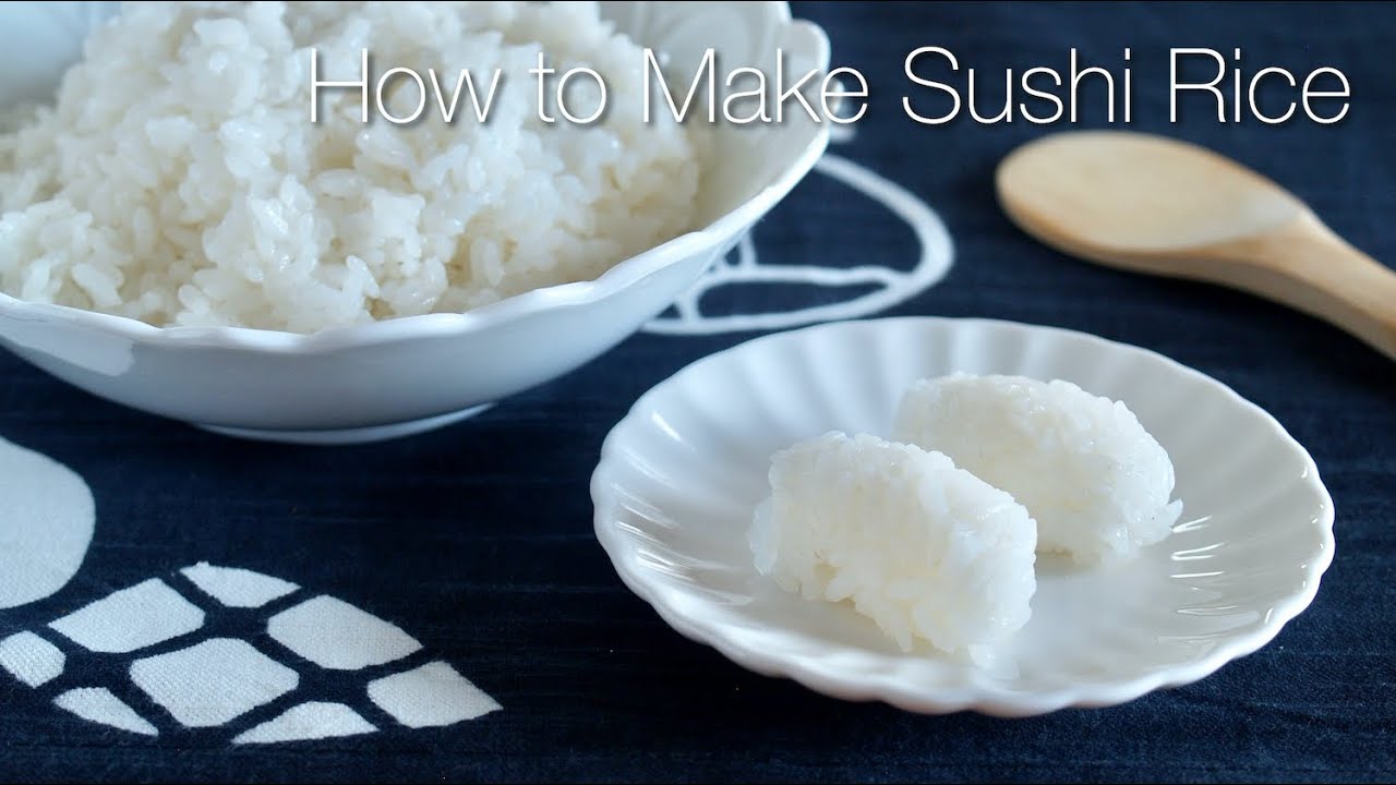 How to Prepare Sushi Rice / Shari (Recipe) | OCHIKERON | Create Eat Happy :) | ochikeron