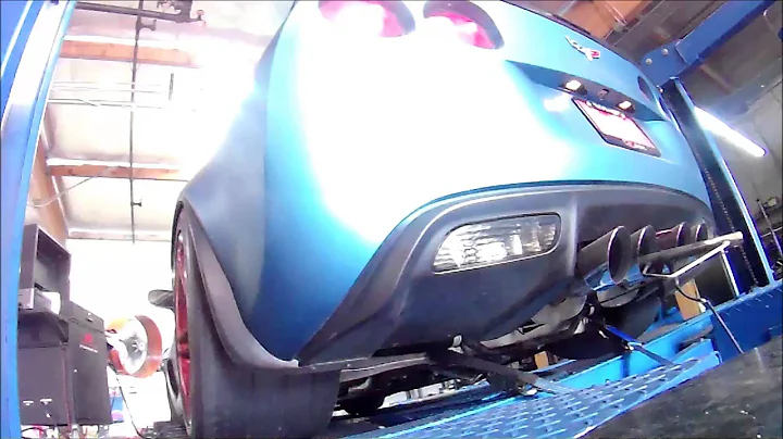 C6 Z06 Cammed Dyno
