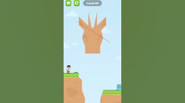 Slice to save | Level 43 | Can i beat it ? #viralshorts