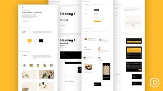 Download a FREE Global Presets Style Guide for Divi’s Meal Kit Layout Pack