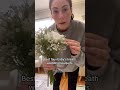 The most realistic faux baby’s breath you’ll ever see #2026bride #2027bride #weddingflowers #bride