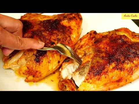 roasted-garlic-butter-chicken-recipe