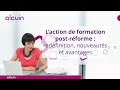 Focus sur la nouvelle action de formation