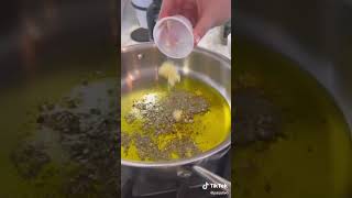 Garlic & herb breadcrumbs as a pasta topper