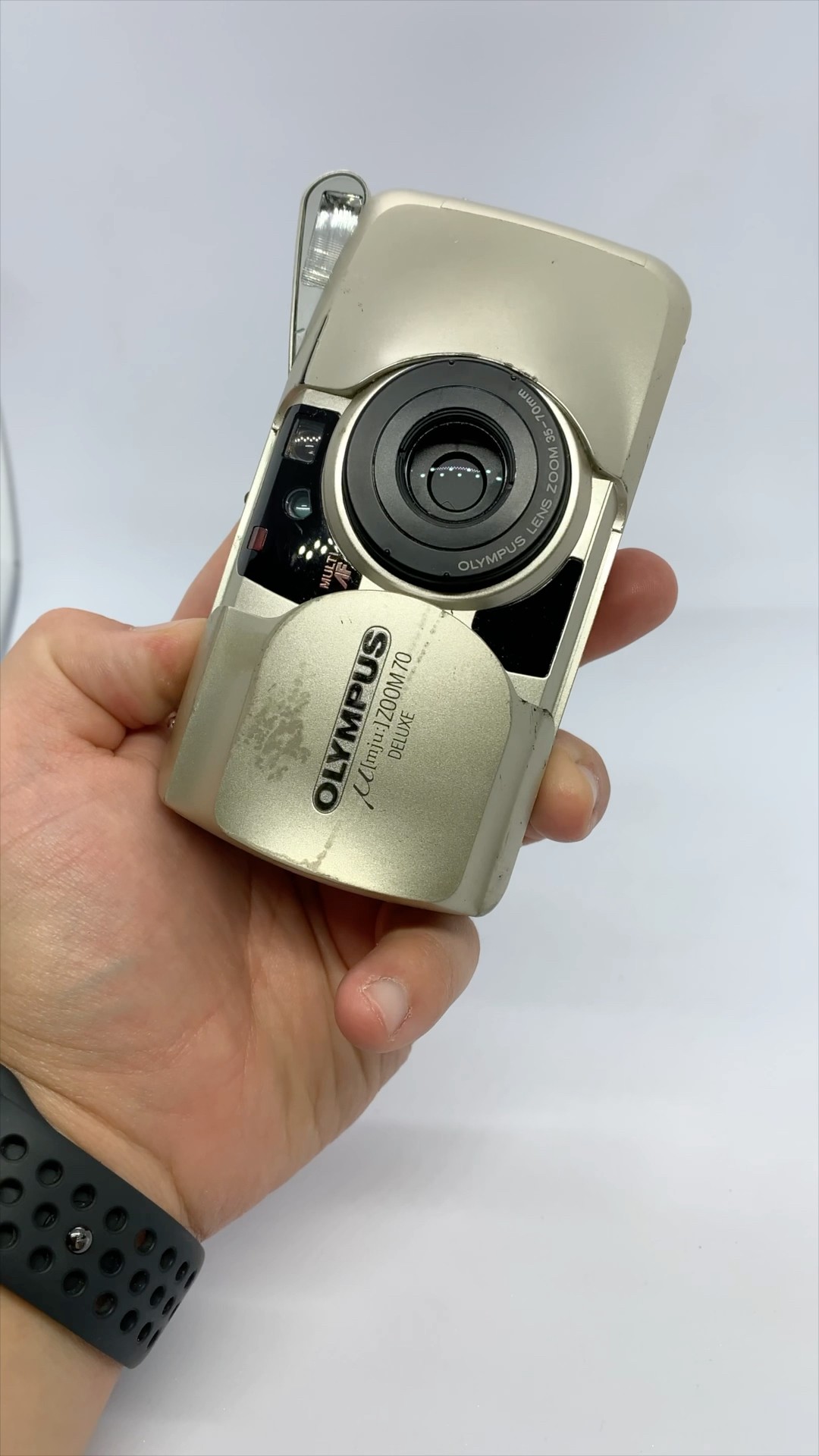 Olympus mju Zoom 70 Deluxe – Pure Point & Shoot - YouTube