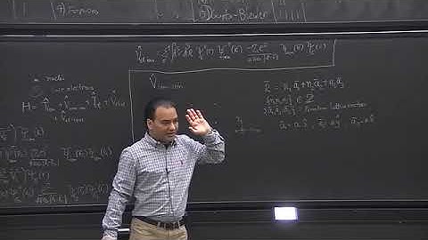 CONDENSED MATTER - LECTURE 3