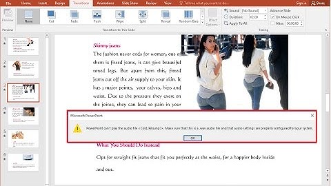 How to Fix PowerPoint Can’t Play the Audio File Issues (Easy)