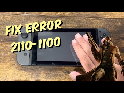 How To Fix Nintendo Switch Error 2110-1100