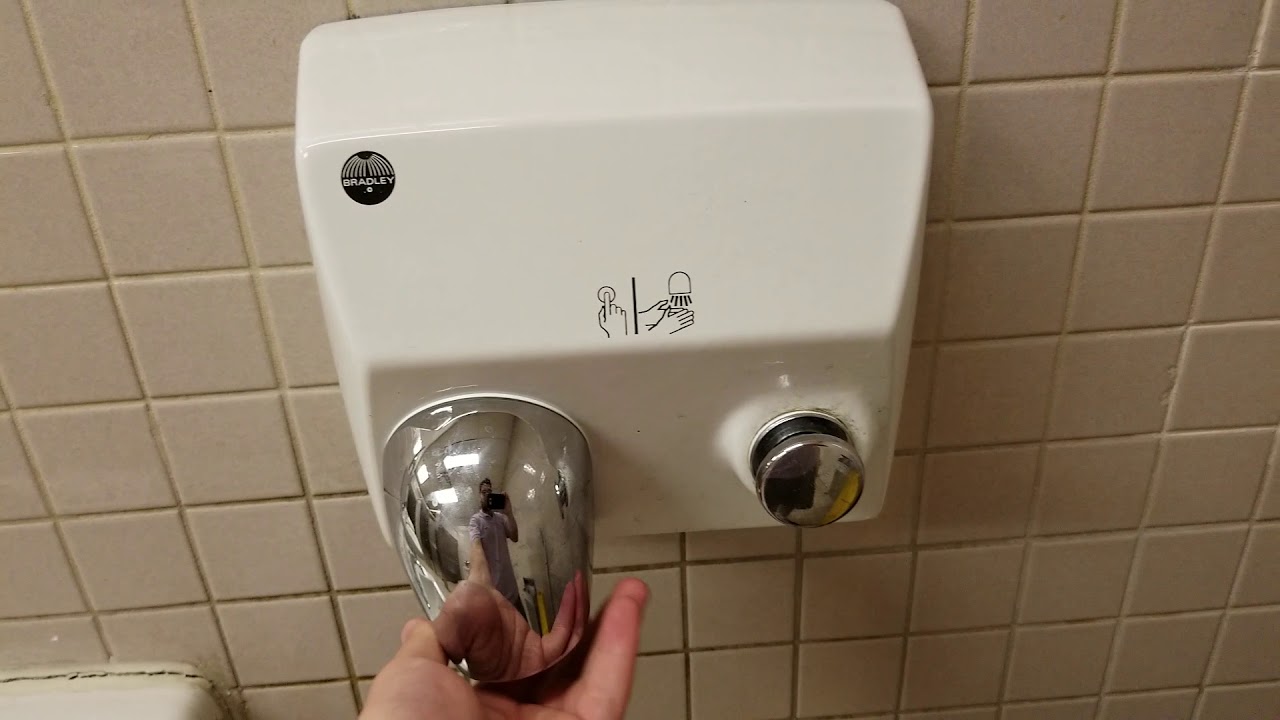 Vintage 1981 Bradley Hand Dryer Sears Collin Creek Mall Dallas, TX