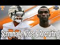Tennessee 1st Scrimmage Notes &amp; Safety Recruiting