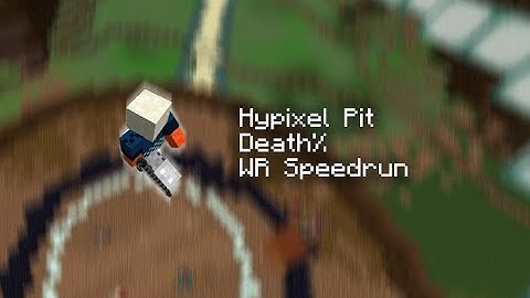 [WR] [Speedrun] Hypixel The Pit Death% 2s 650ms WR