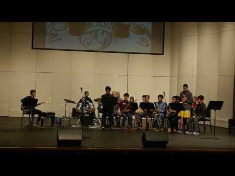 Sharon Middle School - SMS Jazz Band - Night in Tunisia (2016)