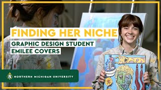 Finding Her Niche 🎨 Graphic Design Student Emilee Covers