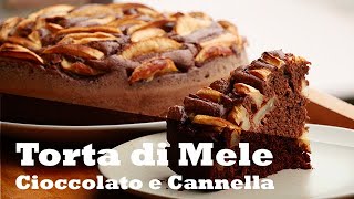 Torta di Mele Cioccolato e Cannella