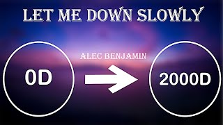 Alec Benjamin - Let Me Down Slowly + 2000 D |Use Headphone🎧|AMA|