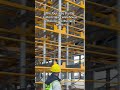 Next-Level Warehouse Efficiency with the Four-Way Shuttle System🤖 #smartstorage #warehouseautomation