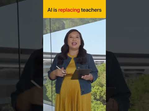 AI is replacing teachers (2024 WWDC iPad Math Notes demo)
