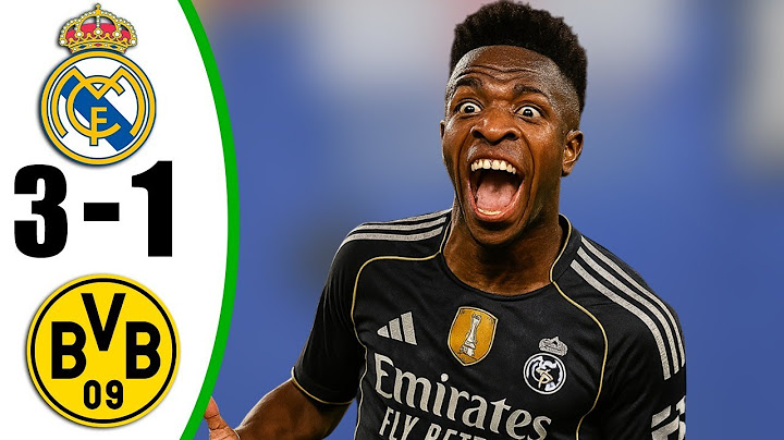 Real Madrid vs Borussia Dortmund 3-1 - All Goals & Highlights - 2025