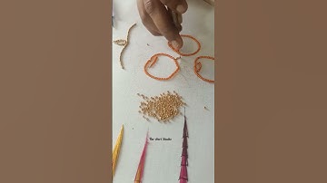 Student work❤️ The Aari Studio🦚 offline aari class