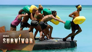Brutal Lucha En Juego Por Inmunidad Grupal Survivor 15 Julio 2022. Survivor México 2022