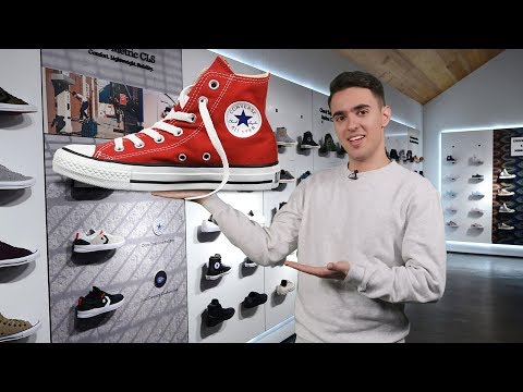 Video: Converse unisex sunt mari?