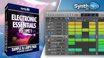 ELECTRONIC ESSENTIALS V1 ♫ 320 samples & loops ► SAMPLES PACK