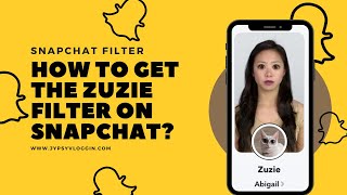 How to get the Zuzie filter on Snapchat