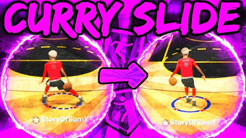 NBA 2K21 HOW TO DO THE CURRY SLIDE. 2K21 BEST DRIBBLE GOD TUTORIAL.