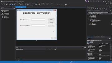 C# Distance Converter Tutorial (Window Form Application)