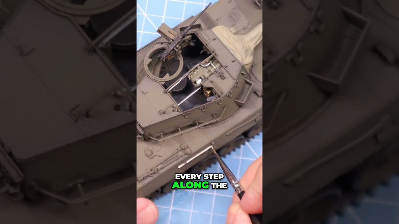 Building scale models can help improve patience!