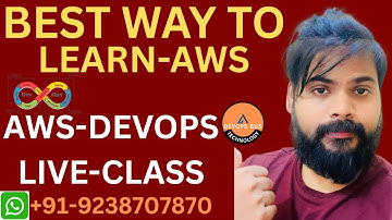 AWS DEVOPS LIVE CLASS IN HINDI || LEARN CLOUDCOMPUTING | AWS MASTER CLASS #devopsbustechnology #aws