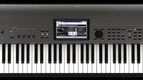 How to layer in Korg Krome workstation