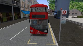 Omsi 2 route 24 Camden town to Leicester Square