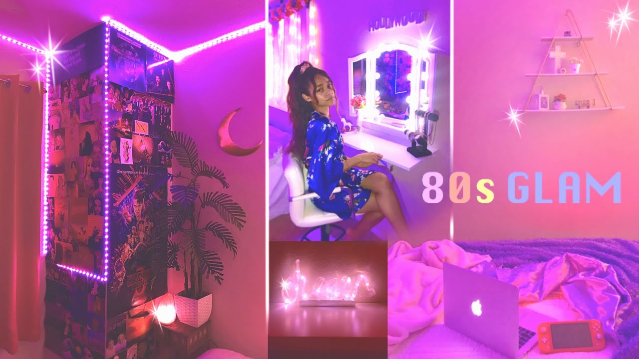 My **EXTREME** Room Transformation/Makeover! | 80s Glam Inspired ...