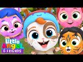 Animal Dance | Face Paint song | Little Angel And Friends Fun Educational Songs